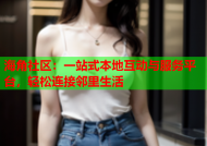 海角社区：一站式本地互动与服务平台，轻松连接邻里生活