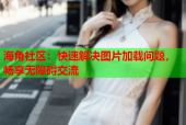 海角社区：快速解决图片加载问题，畅享无障碍交流